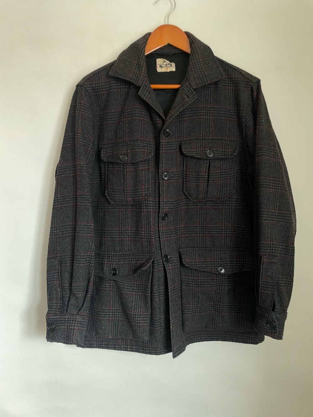 vintage Woolrich wool coat medium